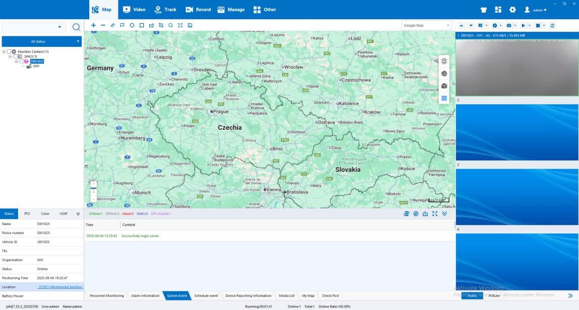 Secutek Licență anuală pentru funcționarea online a platformei CMSV6