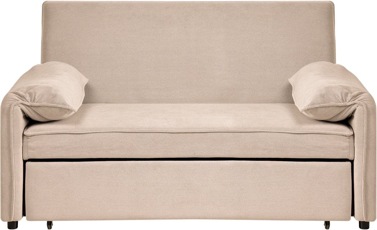 Beliani Slaapbank Scandinavisch Design met Verstelbare Rugleuning