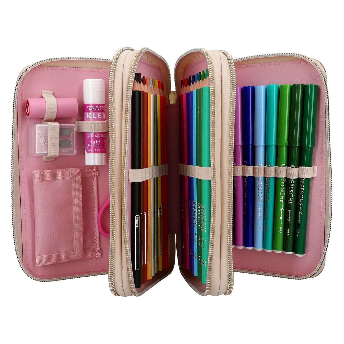 Depesche Miss Melody Federtasche Classic 3 Fächer (0413973)