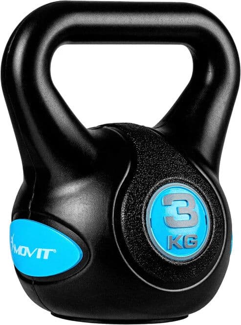 Gorilla Sports Kettlebell Movit 3-20kg Järn - 16kg