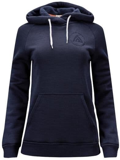 Aclima FleeceWool V2 Hoodie Womens, Navy Blazer XXL