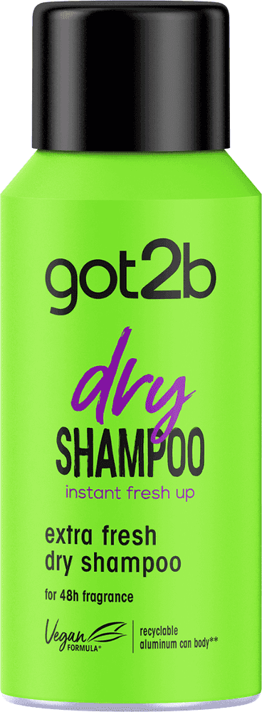 Schwarzkopf Got2b Dry Shampoo Extra Fresh - 100 Ml. Got2b Tørrsjampo Hårpleie