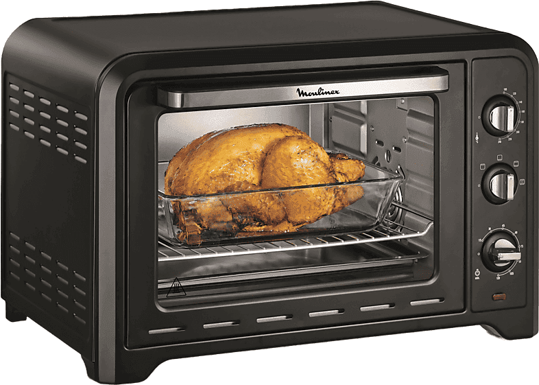 REACONDICIONADO Seminuevo Muy bueno Mini horno - Moulinex Optimo OX4848, 2000W, Capacidad 39 L, Hasta 240 ºC, 6 modos de cocción, Temporizador 120 min