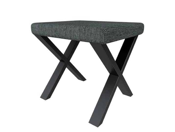 FURNISTAR Bank Akiko Metal X - Eckbankgruppe für Ihrem Esszimmer, Küche modern, Sitzecke, Essecke. Perfekt für Küche, Büro und Rezeption. Solide und Starke Verarbeitung. (50x44-Inari96)