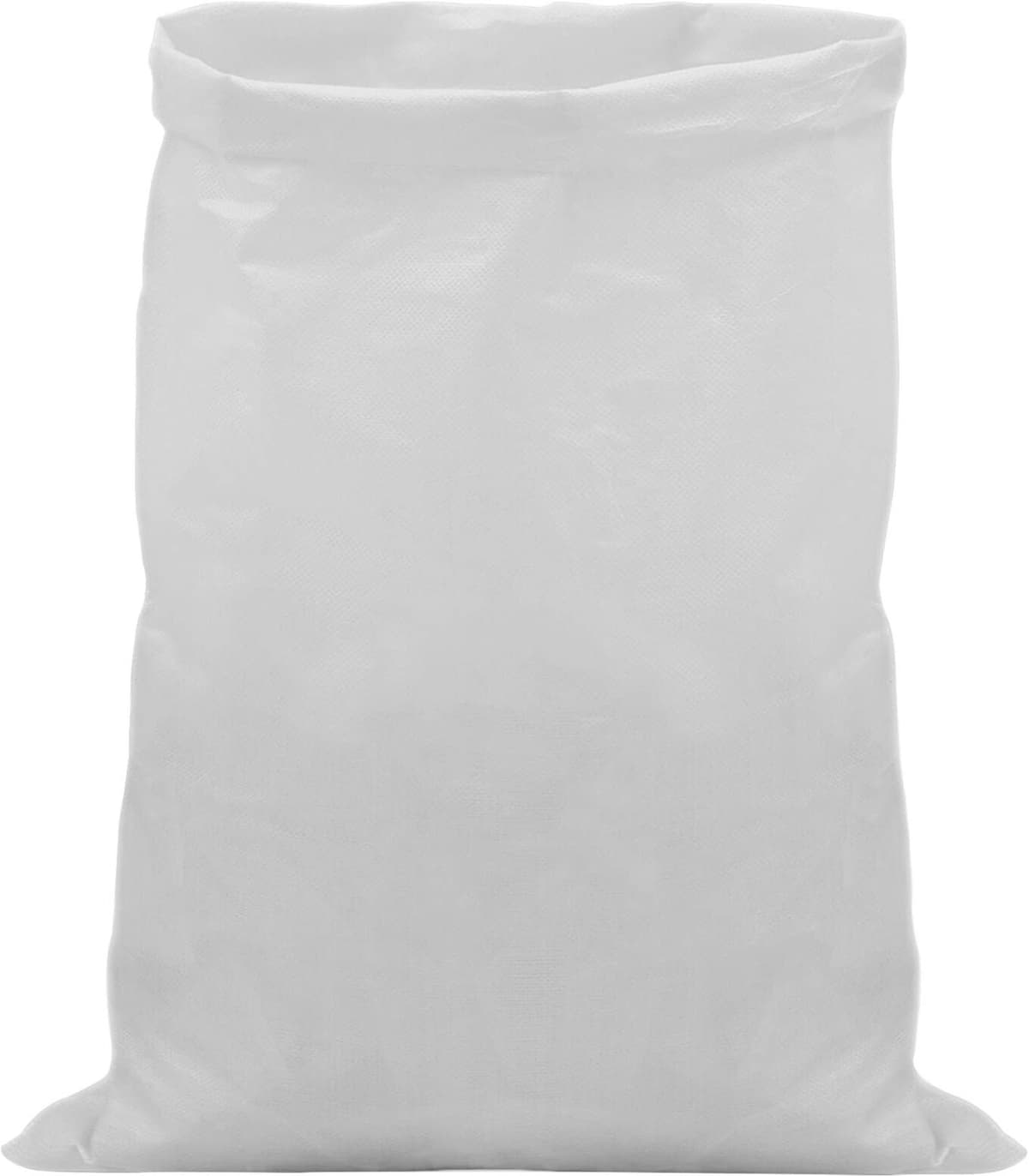 vidaXL Sacs tissés 10 pièces Blanc 50 x 80 cm PP