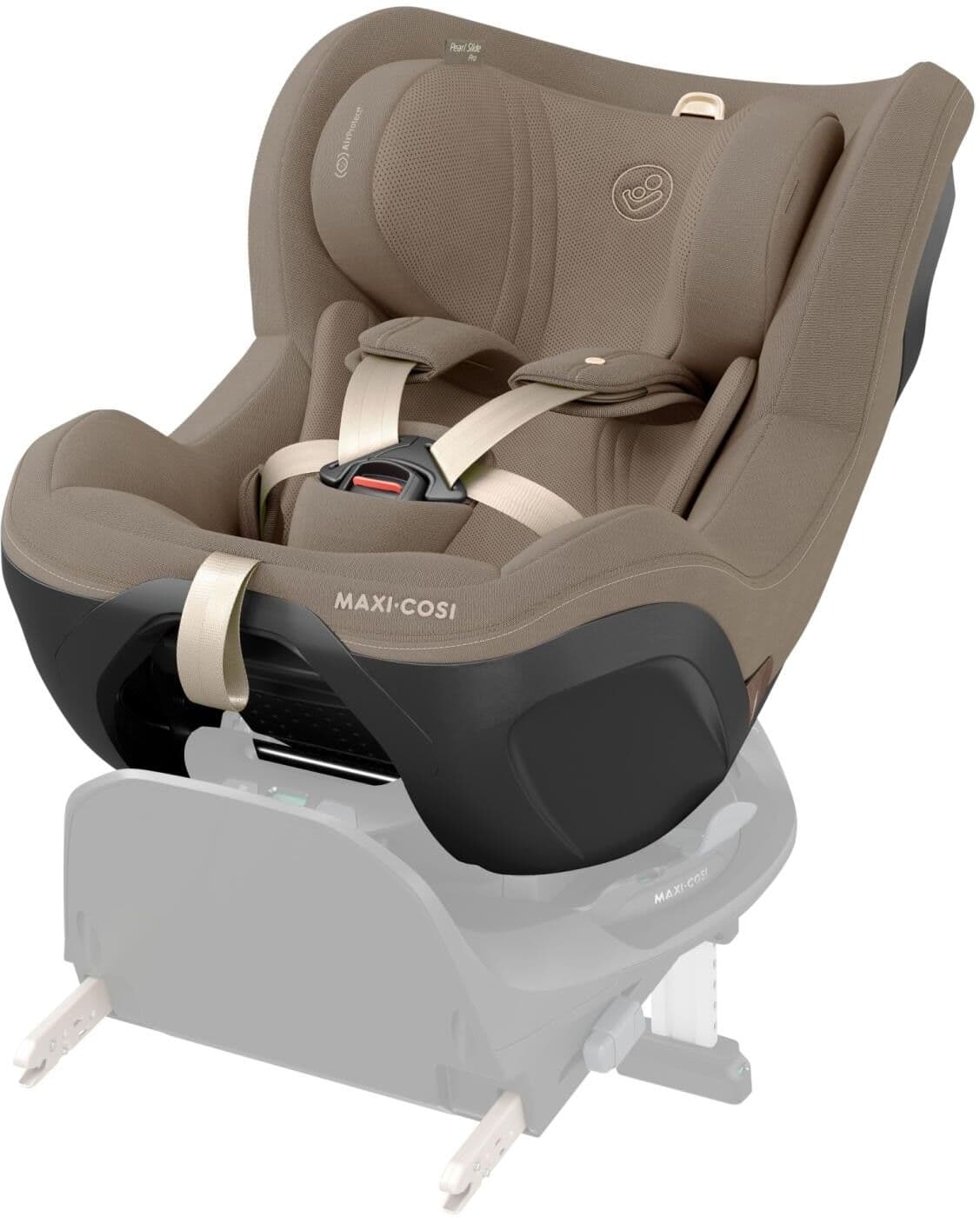 Maxi-Cosi Silla de coche PEARL SLIDE PRO, 61-105cm, 3m-4años, 0-17,5Kg. Kaki niño