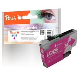 Peach Tintenpatrone magenta kompatibel zu Brother LC-426M