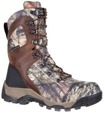 Rocky Sport Pro 1000 Gram (Men's) Outdoor in Mossy Oak/Brown/Black, Size 10.5 W, Leather/Nylon/Rubber