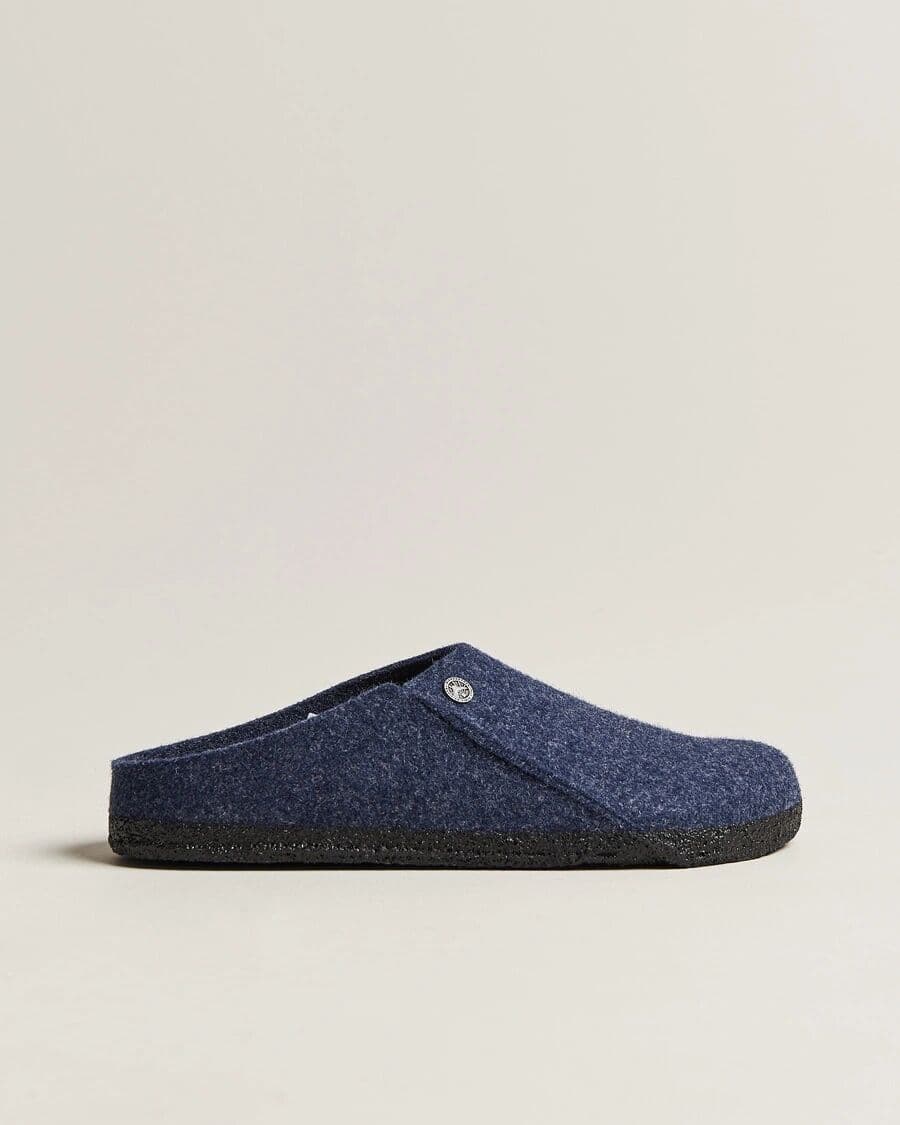 BIRKENSTOCK Zermatt Wool Felt Dark Blue men 44 Blå