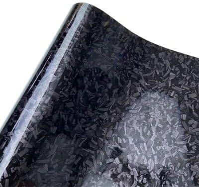 Of Wheels Deals Cosmic Ghost Black Forged Carbon Fiber Wrap, Honeycomb Carbon Film For Car And Motorcycle Stickers glossy Forged Carbon 50x152 Cm