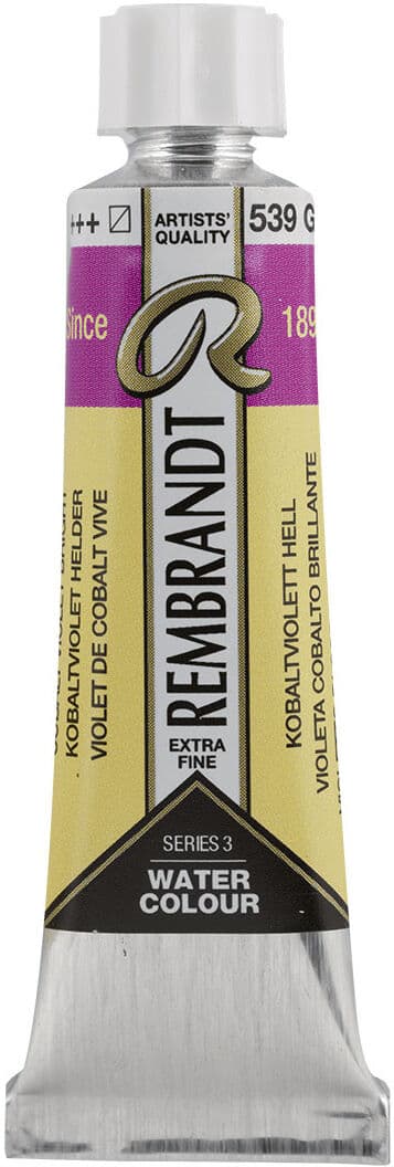 Rembrandt Aquarelverf - tube - Kobaltviolet 539   8712079442682   Verf