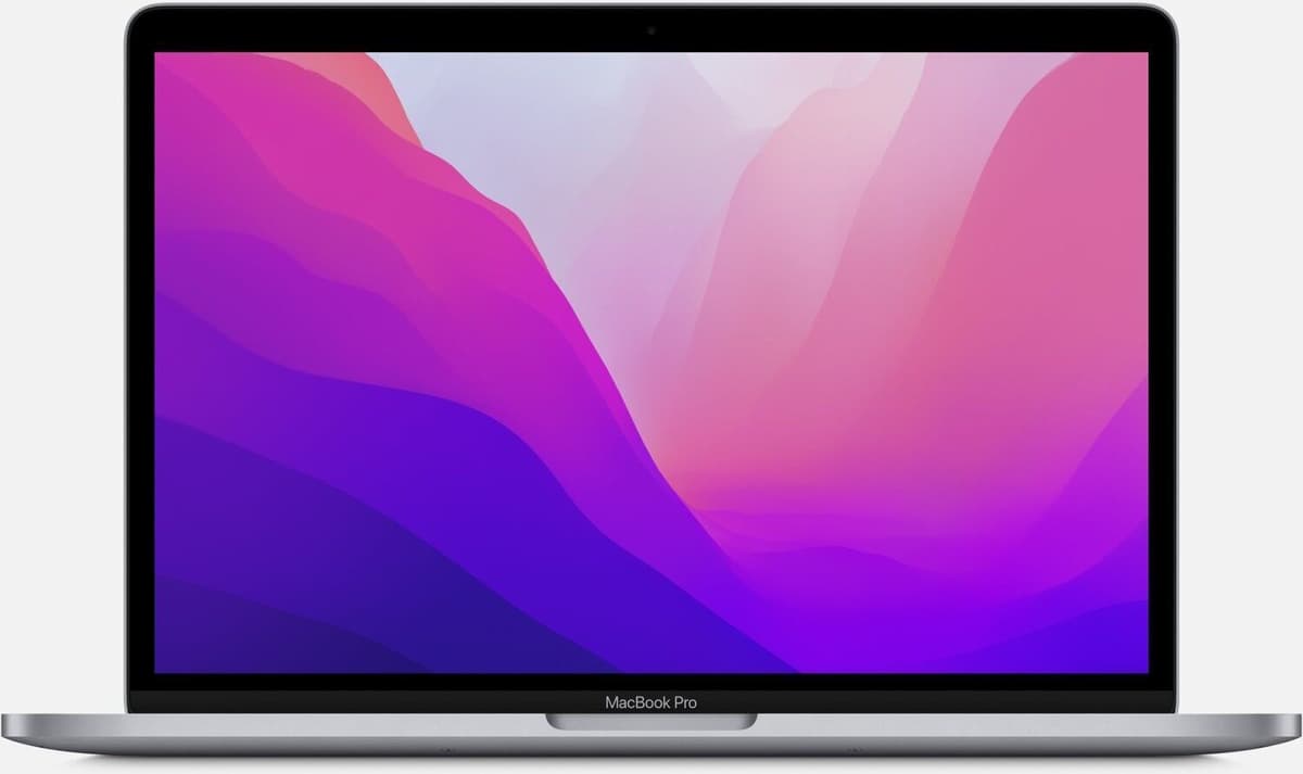 Apple MacBook Pro 2022 M2   13.3"   Touch Bar   M2 8-Core CPU   10-Core GPU   24 GB   1 TB SSD   gwiezdna szarość   US - Refurbished