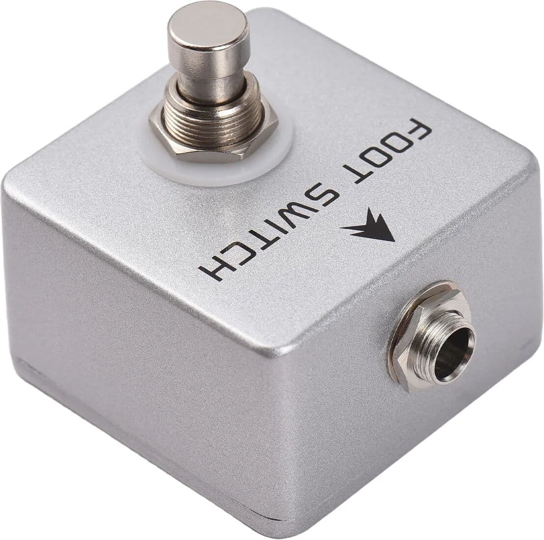 NONE MOSKYAUDIO Footswitch Amp Channel Footswitch Locking and Memory Function Aluminum Alloy 6.35mm Mono Output Latching