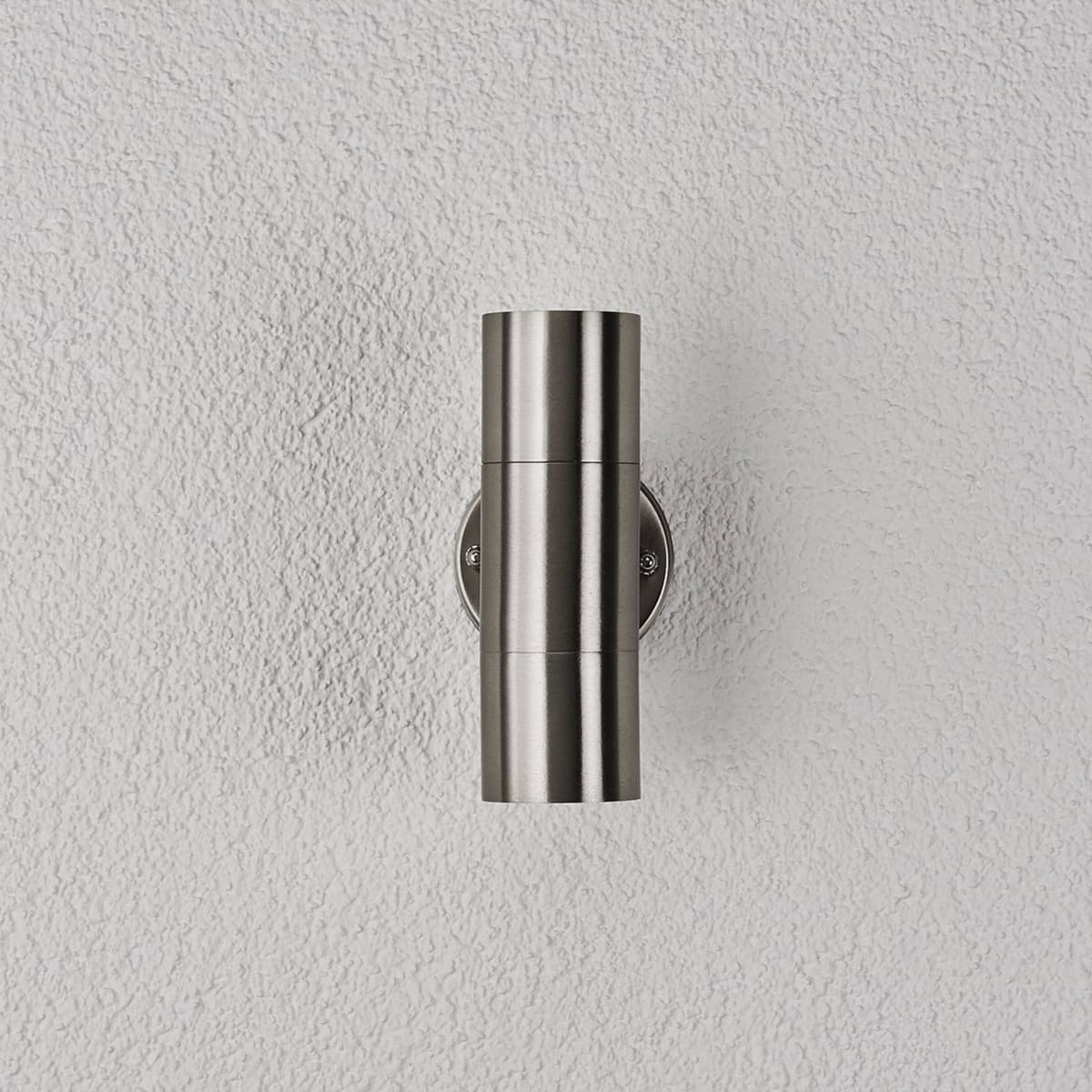 Outdoor Wall Light Hakan Lindby, Alu / grey / zinc, Stainless steel, Modern, Outdoor Wall Light