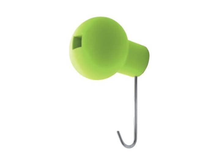 MAGIS lot de 6 patères murales GLOBO (Vert - Polipropilene, acciaio inox)