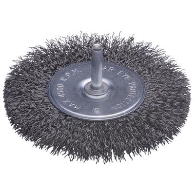 Sw Stahl Scheibenbürste, gewellt, ø 100 mm, 6 mm [Hersteller-Nr. 63304SB]