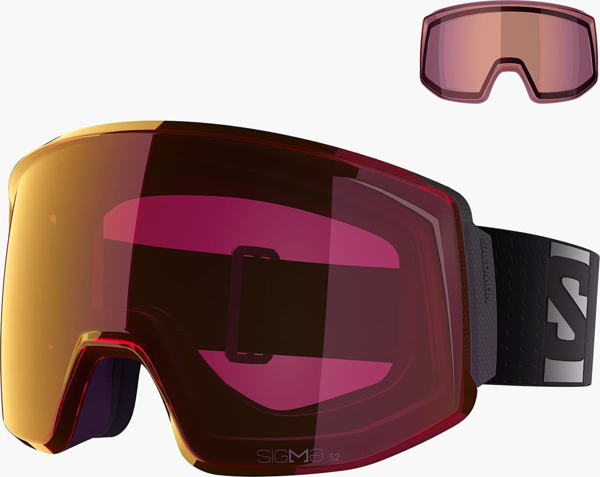 SALOMON SKARN PRIME SIGMA BLACK POPPY RED