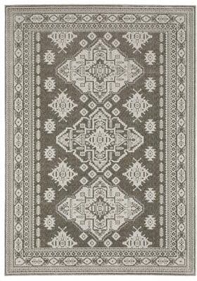 Style Haven Ingram Two-Tone Triple Medallions Area Rug