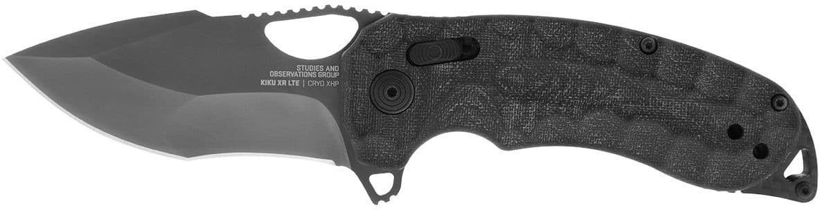 SOG KIKU XR LTE - Blackout Micarta + Carbon