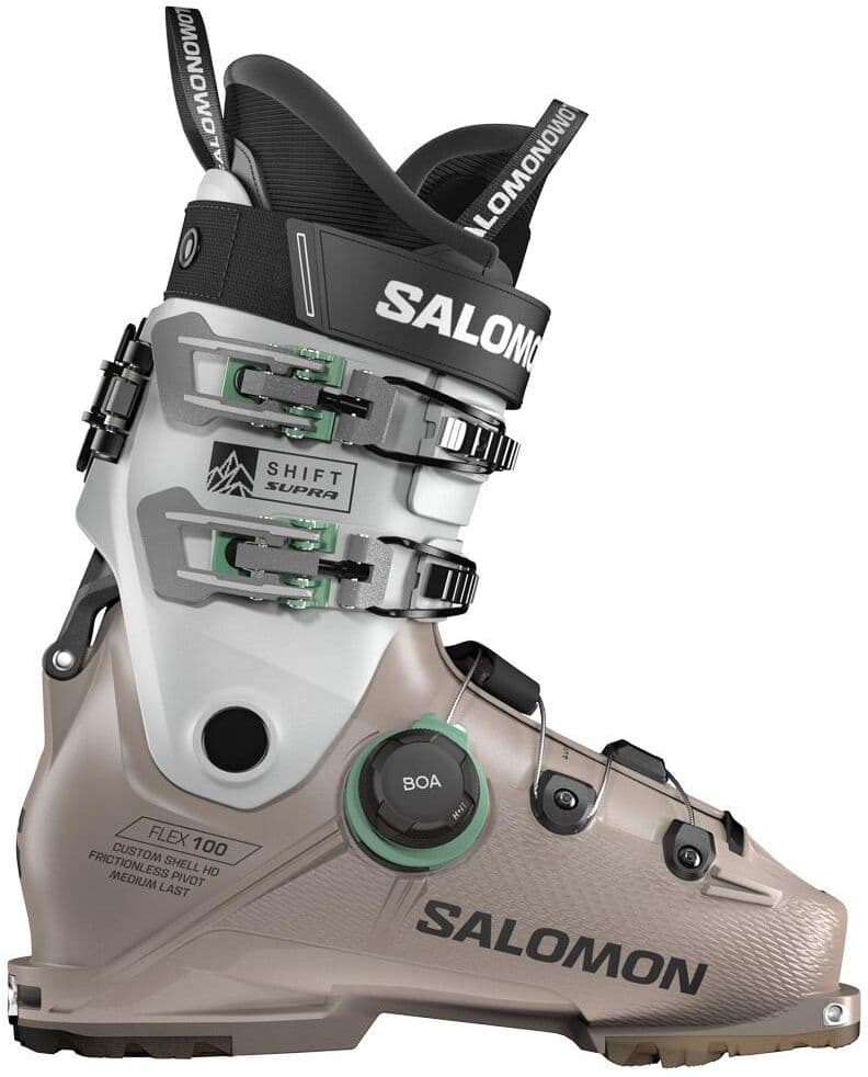 Salomon  - Shift Supra S Boa 100 Gw Roasted Cashew - 29-29.5 - Chaussures de Ski