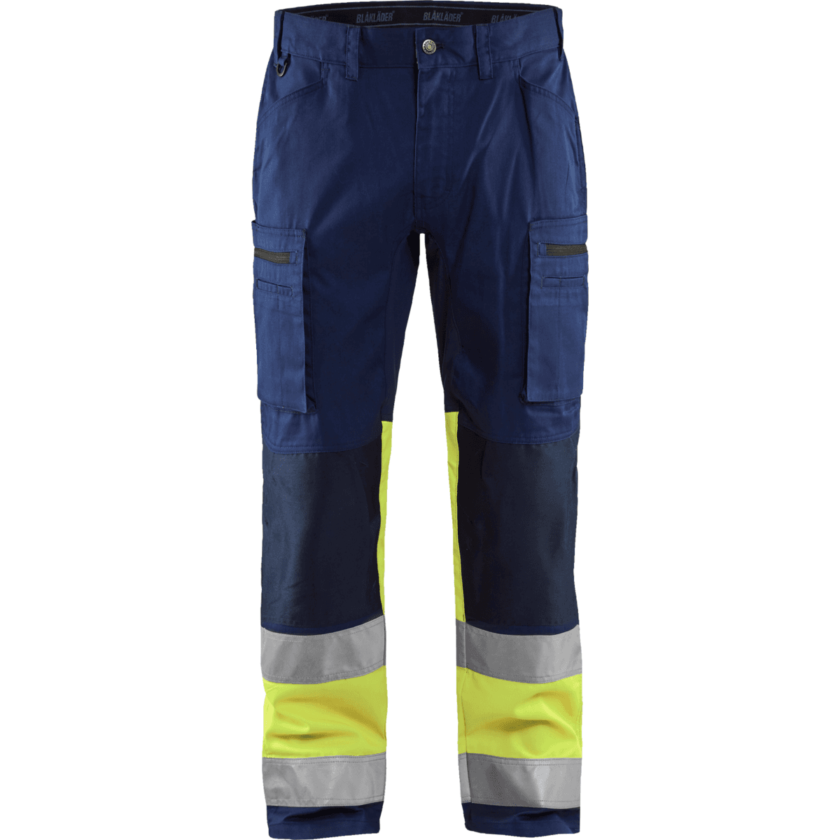 Blakläder High Vis Arbeitshose C 54 Marine/Gelb Warnschutz 1551-1811-8933