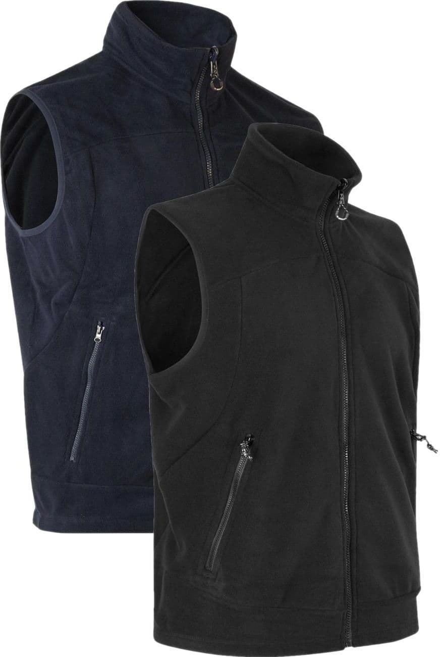 ID Identity Id 0811 Active Vest   Mikrofleece-Sort-Xs