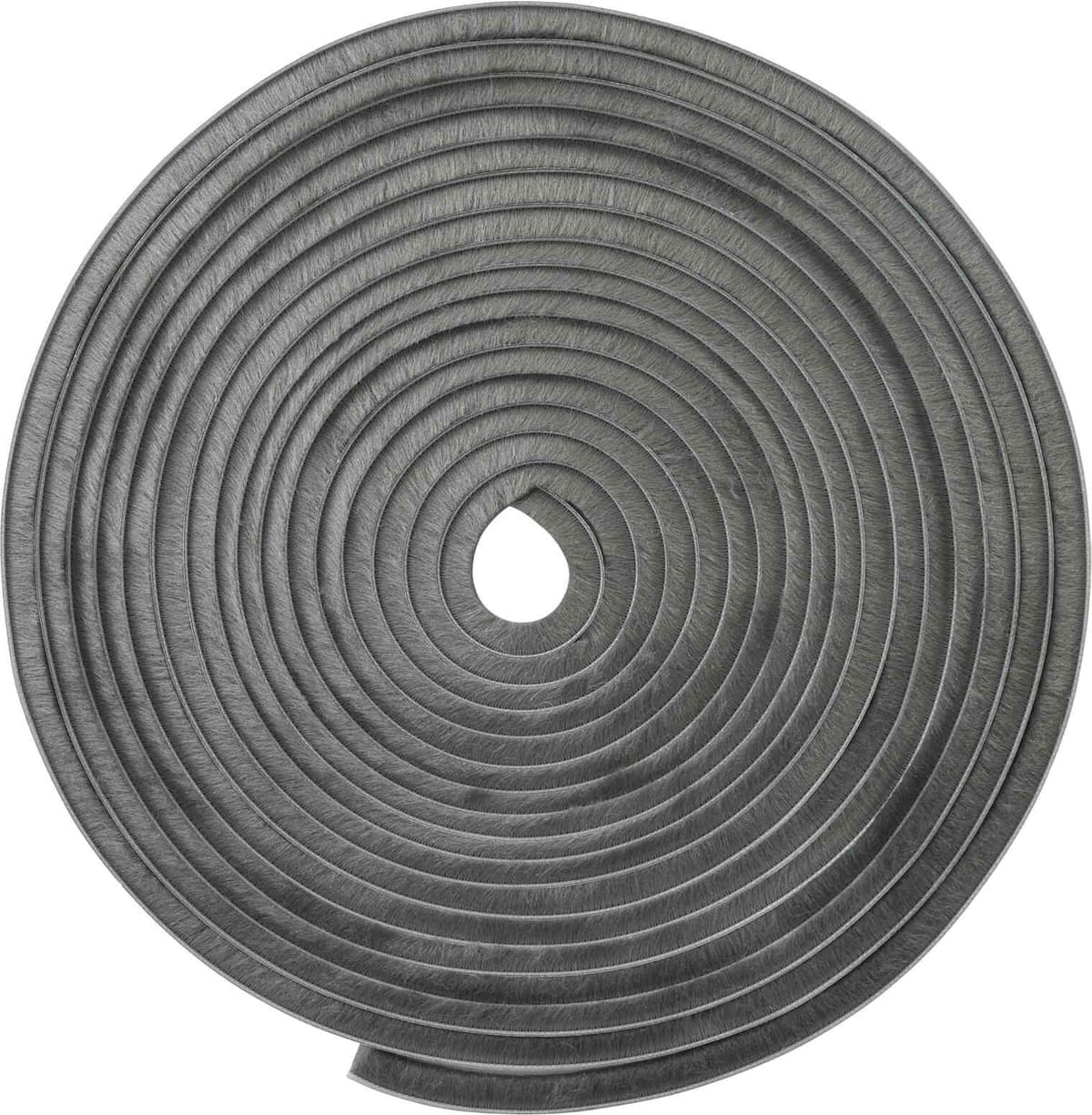 vidaXL Joint brosse autocollant pour porte 5 m PP Gris