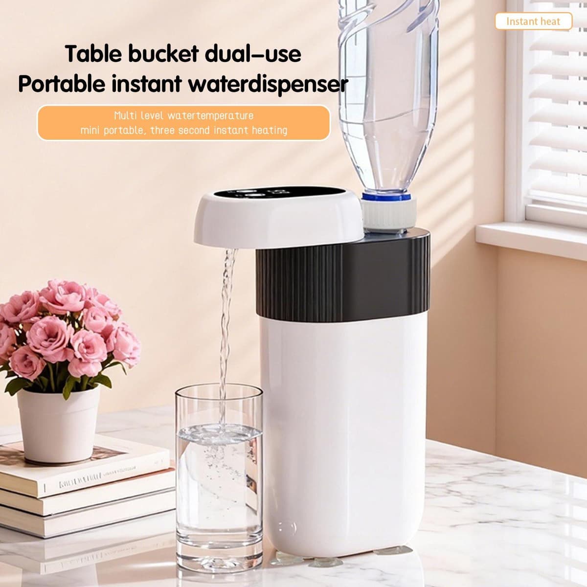 Dripio Elektrische reiswaterkoker, 2000 watt