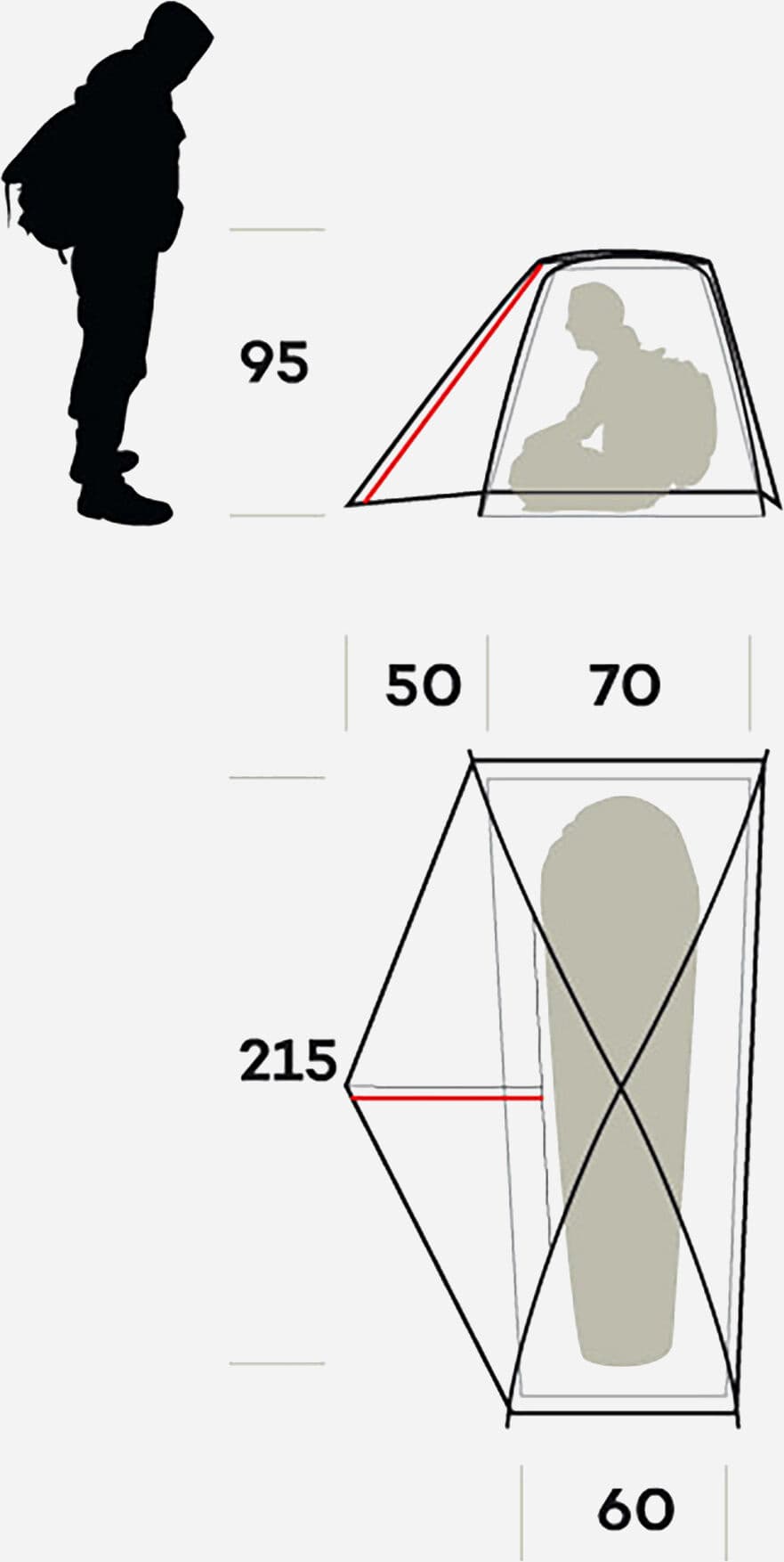 Ferrino Nemesi 1 Pro - Tenda - Verde UNICA