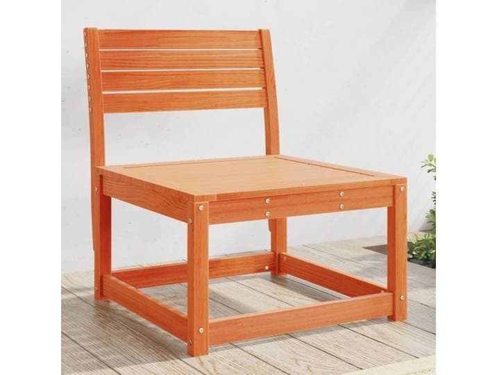 vidaXL Gartensofa Wachsbraun Massivholz Kiefer
