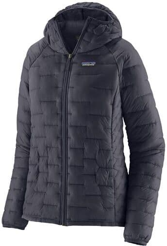 Patagonia Womens Micro Puff Hoody, Smolder Blue S