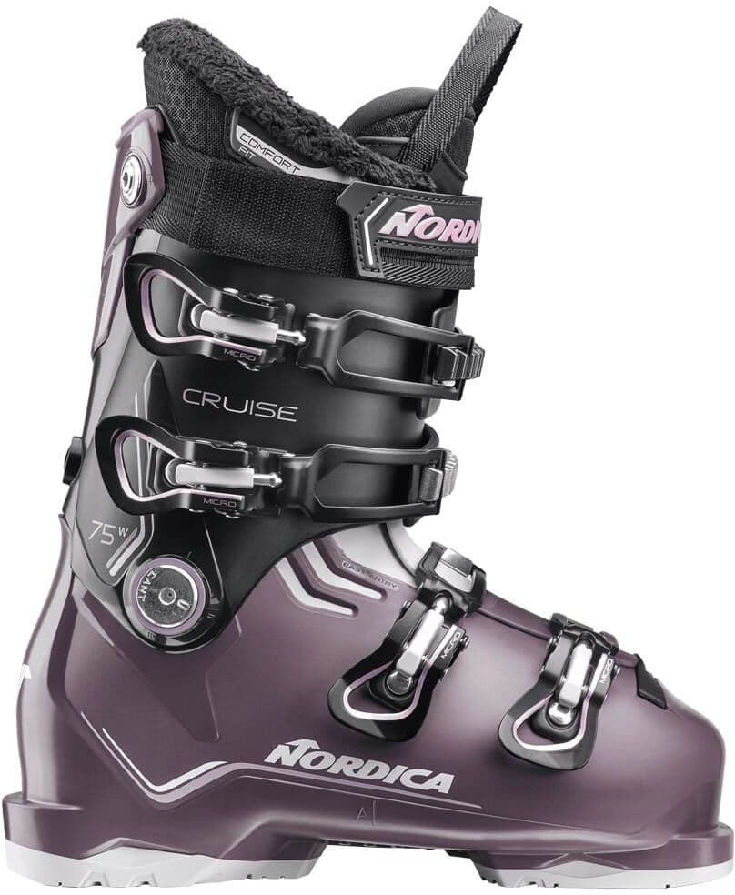 Nordica  - The Cruise 75 W Purple Black White - 26.5 - Chaussures de Ski
