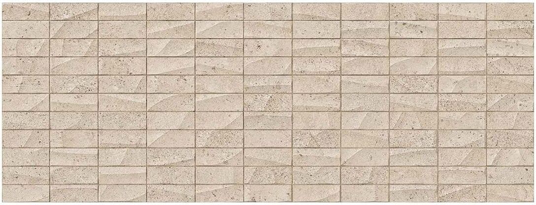 Porcelanosa Azulejo de pared rectificado 45x120 cm Mosaico Prada . Caliza
