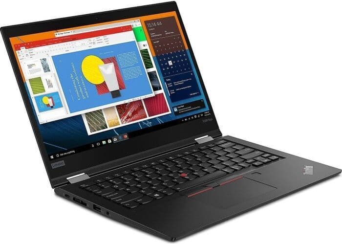 Lenovo ThinkPad Yoga X390   i5-8365U   13.3"   8 GB   256 GB SSD   FP   Touch   Bakgrundsbelyst tangentbord   4G   Win 11 Pro   DE
