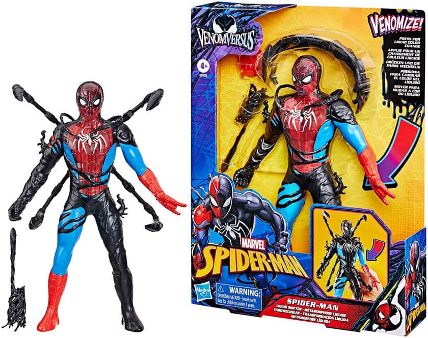 Spiderman Venom Versus Liquid Shifter Figura - HASBRO