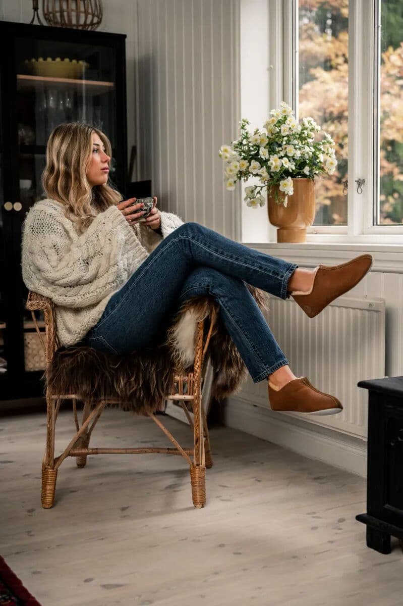 Shepherd of Sweden Shepherd Lina Tøfler Antikk Cognac Flervalg (42)
