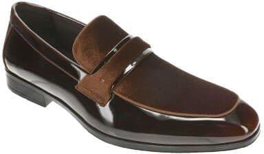 Stacy Adams Spratley (Men's) Dress Shoes in Brown, Size 9.5 W, Memory Foam/Rubber/Synthetic