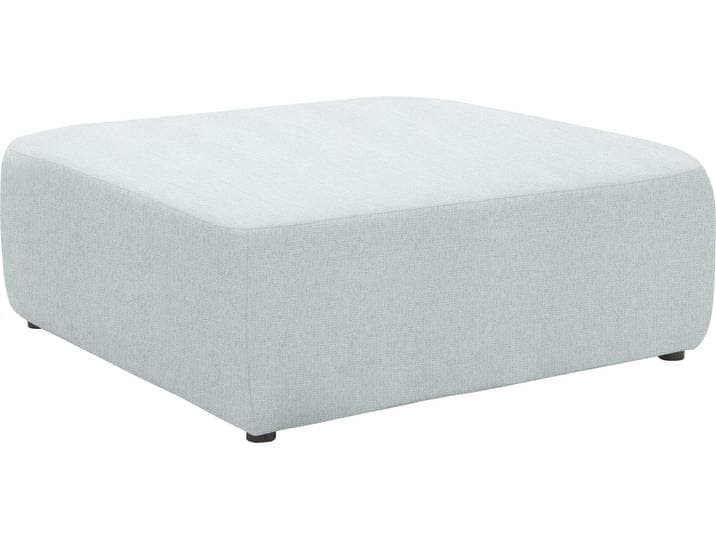 Polsterhocker HOME AFFAIRE Utvik , blau (hellblau), B:98cm H:42cm T:98cm, 95% Polyester, 5% Nylon, Hocker, Polsterhocker, passend zur Polster-Serie UTVIK