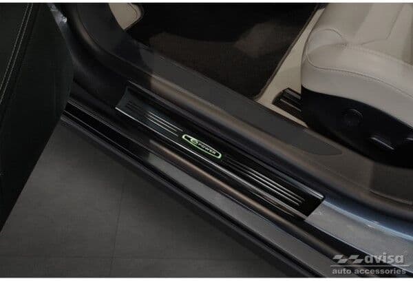 AVISA Protectores De Umbral De Puerta En Negro Espejo Adecuados Para Tesla M