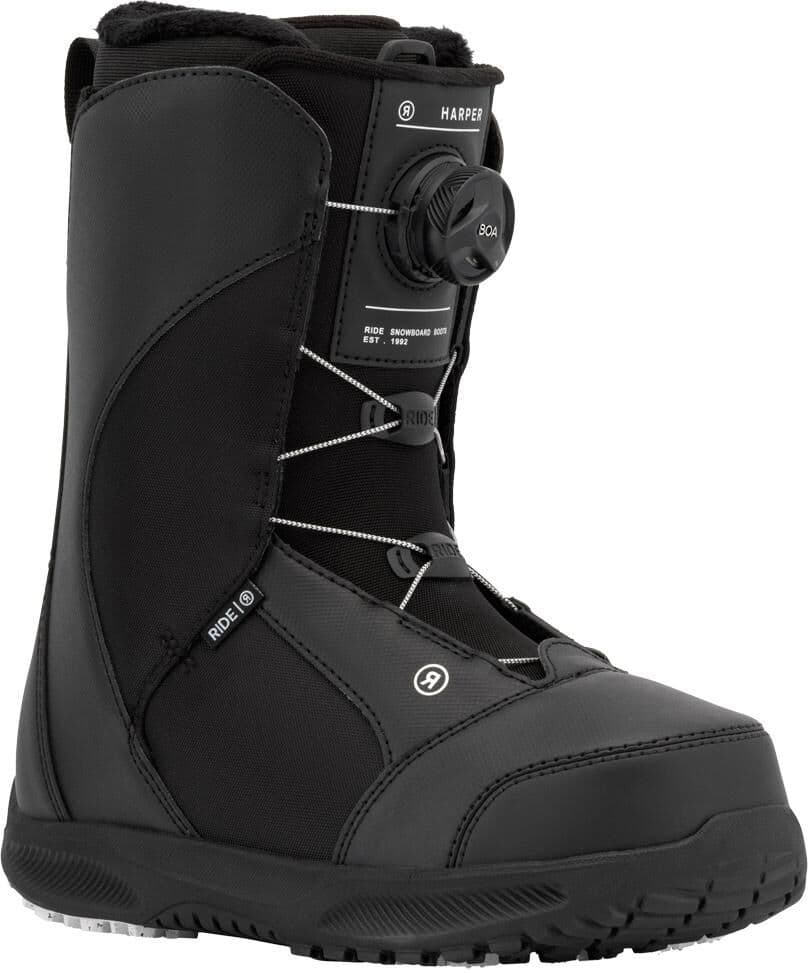 Ride  - Harper Black - 8 - Boots de snowboard