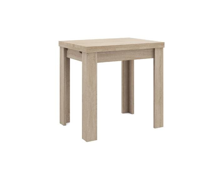 Esstisch MÄUSBACHER Monti , braun (eichefarben sägerau), B:80cm H:78cm T:60cm, Tische, Esstisch, BESTSELLER, Tisch, Küchentisch, Auszugstisch ausziehbar auf 136 cm
