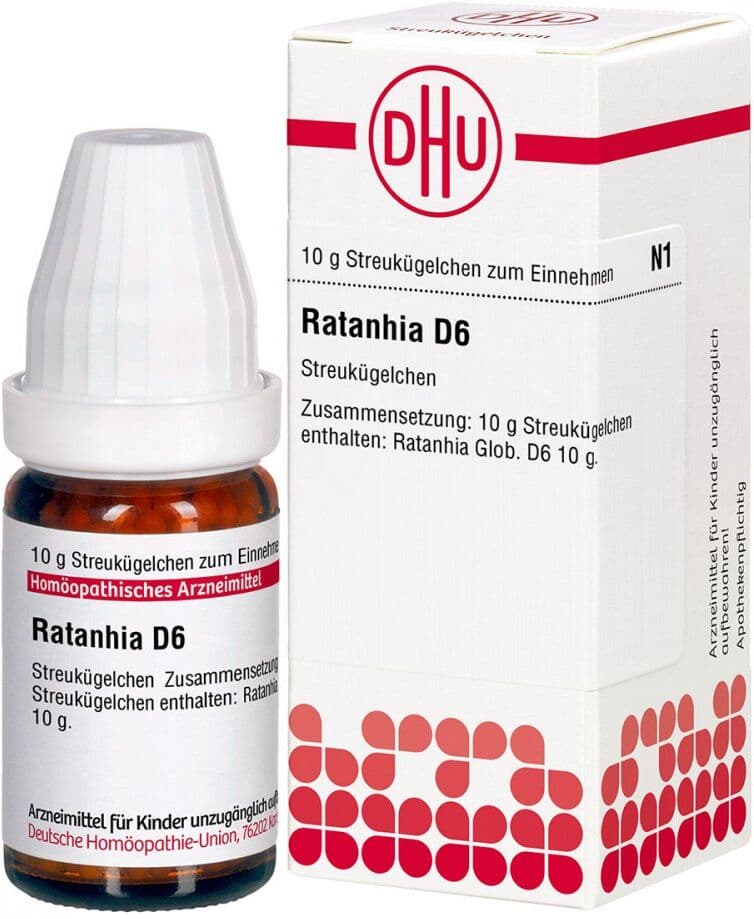 DHU Ratanhia D6 Globuli