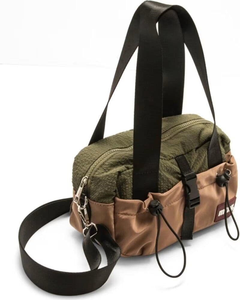 Bolso Mtng Murren Estilo Urbano Con Cierre De Hebilla Verde Talla Única Mujer