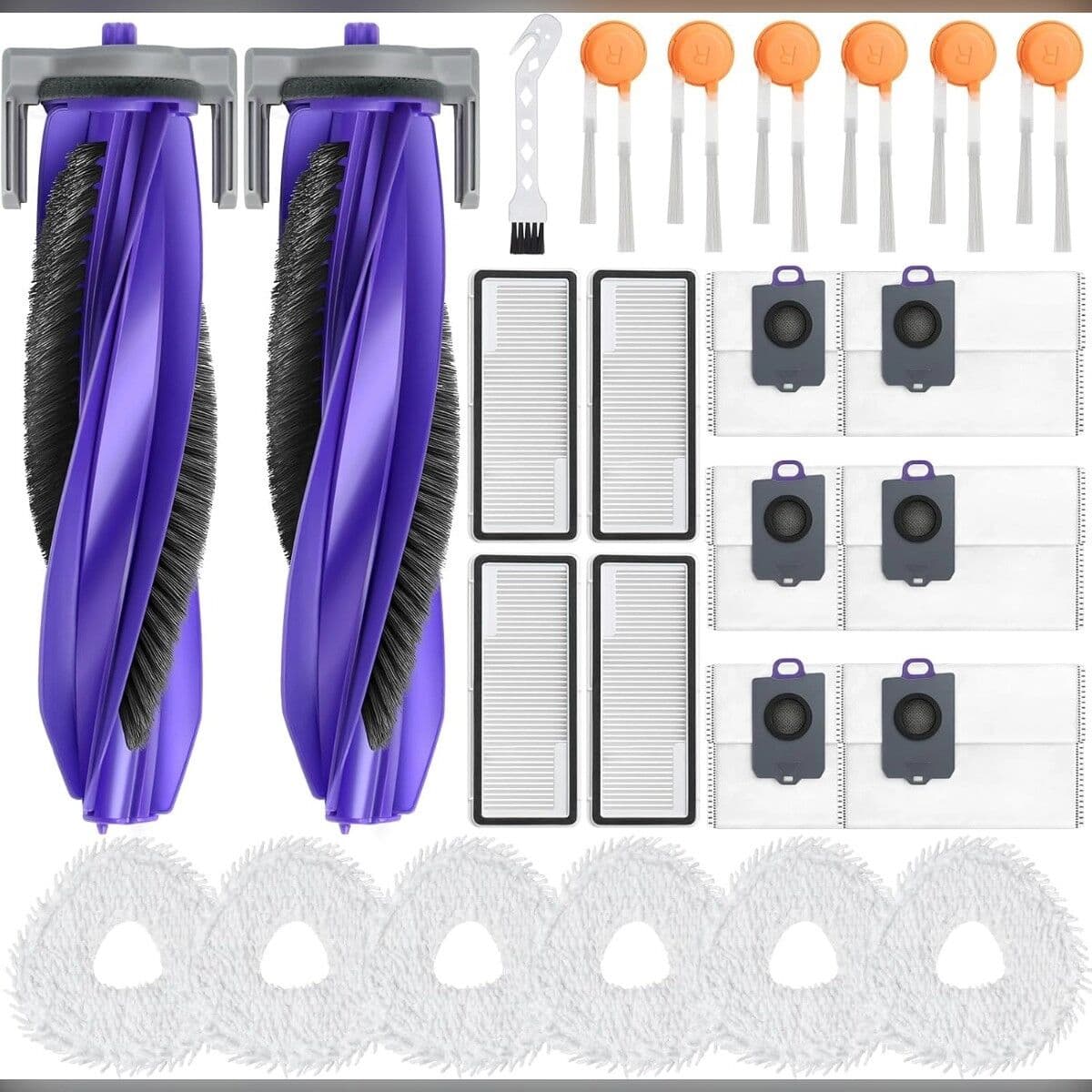 INF Kit d'accessoires de remplacement compatible avec Narwal Freo X10 Pro et YJCC027