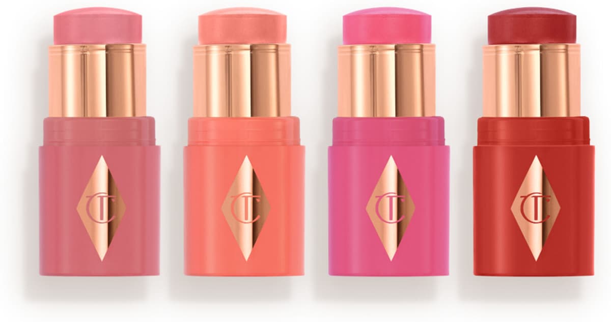 Mini Unreal Blush, More Summer Rush Kit - Mini Blush Set Charlotte Tilbury 266 Mini Unreal Blush, More Summer Rush Kit Size: