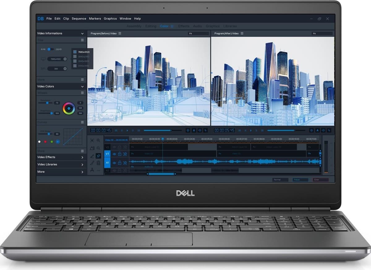 Dell Precision 7560   i5-11500H   15.6"   32 GB   256 GB SSD   FHD   T1200   Win 11 Pro   SI