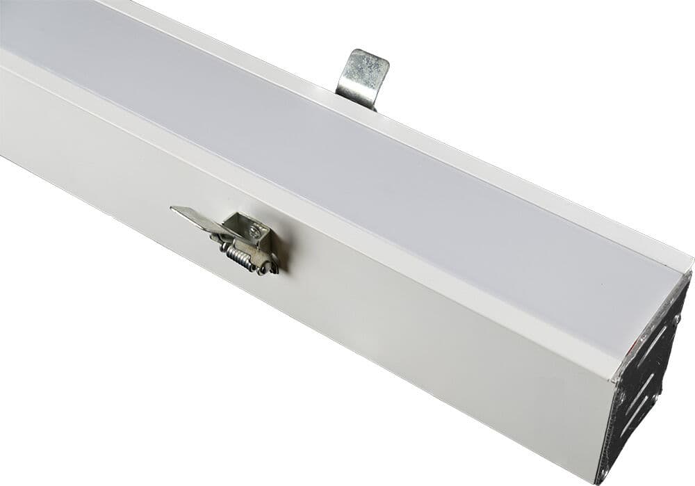 Armadura LED 220V 36W Branco F. 6000K 3200Lm IP20 120º (1,20 mts) Branco - Encastrar