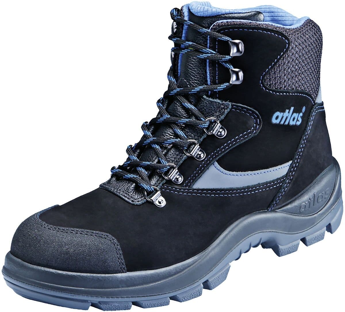 Sicherheitsschuh ATLAS SCHUHE "Sicherheitsschuhe Ergo Med 735 XP Weite 12" Gr. 39, schwarz, 39, Obermaterial: 100% sonstige Fasern AF., Schuhe, Sicherheitsschuh