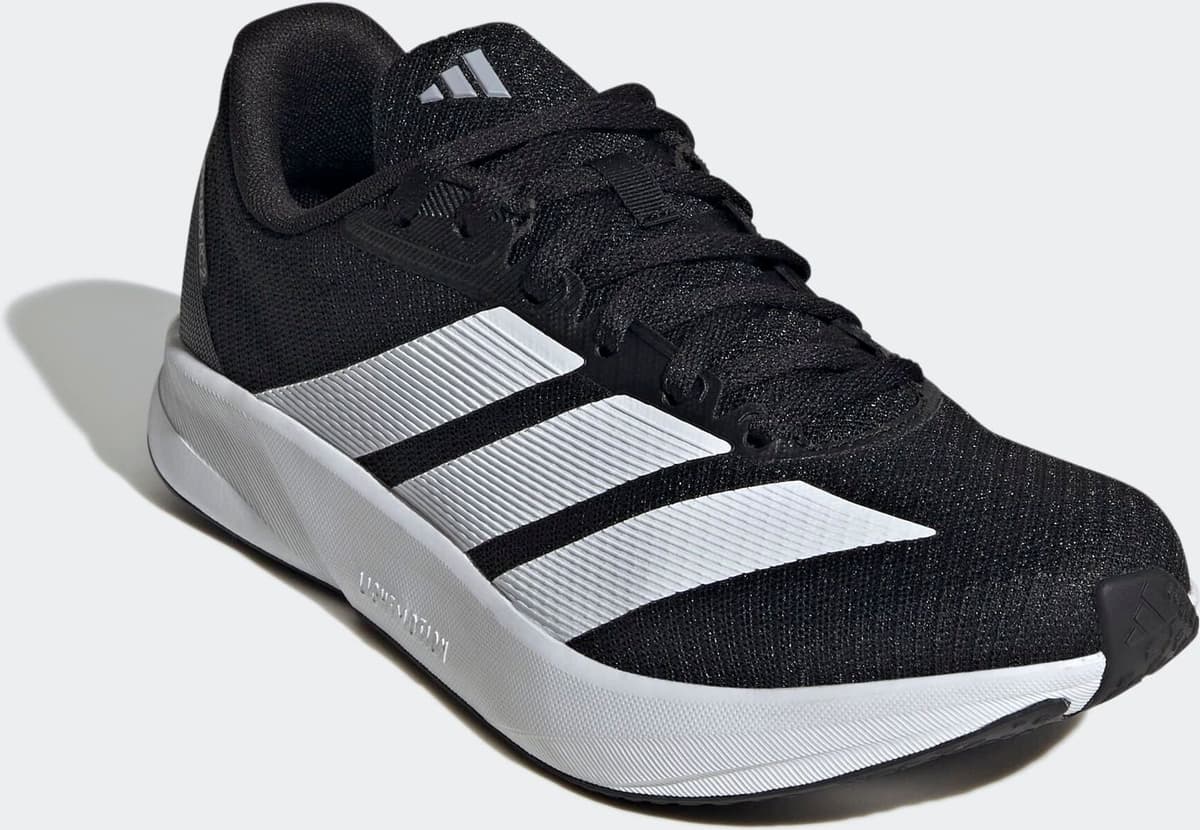 Laufschuh ADIDAS PERFORMANCE "DURAMO RC2 RUNNING", Damen, Gr. 42,5, schwarz-weiss (core schwarz, ftwr weiß, halo silber), Textil, Schuhe Laufschuh, sehr leicht core schwarz, ftwr weiß, halo silber 42,5