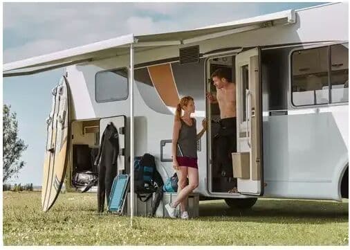 Thule Veggmarkise 8000 450 Cm Mystic Grey / Hvit
